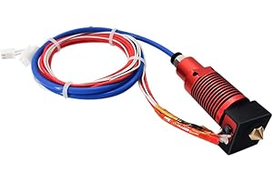 POHOVE Hotend Kit d'imprimante 3D en aluminium avec extrudeuse thermistance assemblée 24 V 40 W Buse 0,4 mm Pièces de rechange durables pour Creality CR 10S Pro