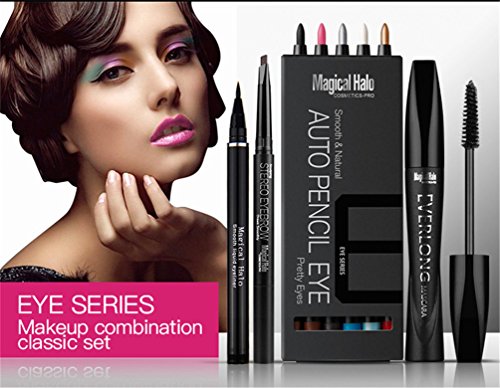 Hot Magical Halo Makeup Eyeshadow Waterproof Liquid Eyeliner Make Up Beauty Eyeliner Pencil Eyebrow Mascara Makeup Tools