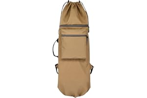 Ronyme Skateboard Bag Waterproof Skateboard Carry Case Shoulder Bag Sports Storage Bag Protective Case Backpack for Skteaboard