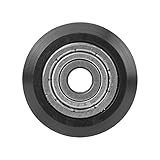 El exterior de la rueda está hecho de material POM con buenas propiedades físicas, mecánicas y químicas, especialmente con una excelente resistencia a la fricción