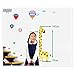 chendongdong Children Height Wall Stickers Background 3d Wall stickers home decor home decoration