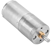 GA25YN370 DC-Getriebemotor 12V 60RPM – Metallgetriebe, Geringe Geräusche, Für Elektronische Schlösser & Roboter