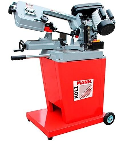 Sega A Nastro Holzmann BS 115N-230V - Per Metallo, Discesa Semi-Automatica, 110 Mm 360W - Foto 7