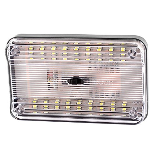 Luz LED de techo de coche - TOOGOO(R) Luz interior de tencho de 36 SMD LED de color blanco