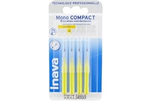 Inava Mono Compact 4 Brossettes Interdentaires - ISO2 1 mm