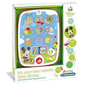 Clementoni – 62496 – Ma première Tablette Baby Mickey – Disney – Premier age