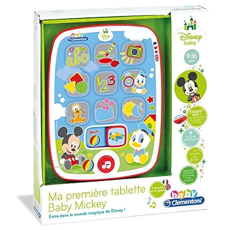 Clementoni 62496 Ma premire Tablette Baby Mickey Disney Premier age