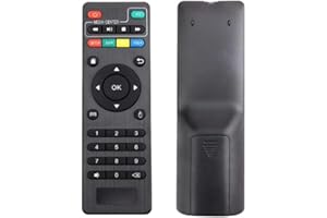 Télécommande Universelle pour Android TV Box Compatible avec X96 X96 Mini X96Q, t95z Plus, MXQ Pro, H96 Max, hk1max, X88 Pro,