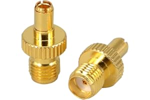 HiAoey SMA Female to TS9 Male Adapter for 4G LTE Antenna 2Pcs