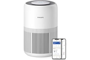 Purificatore d'aria Philips Serie 900, filtro HEPA NanoProtect + carbone attivo, CADR 250m³/h per allergici 65m², silenzioso, intelligente ed efficiente dal punto di vista energetico (AC0950/10)