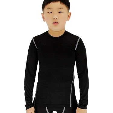 Intimo Termico Bambini - Tuta Sci Calcio, Poliestere-Spandex, Taglie 110-164 - Foto 2