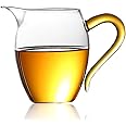 Gong Dao Bei, Glass Cha Hai for Gong Fu Tea & Coffee or Cream Sharing Cup Milk Serving Pitcher HB-GB-2 (11.8 oz/ 350 ml)