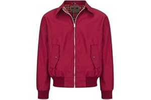 WALKER AND HAWKES - Men's Black Classic Harrington Sports Smart Casual Spring Jacket