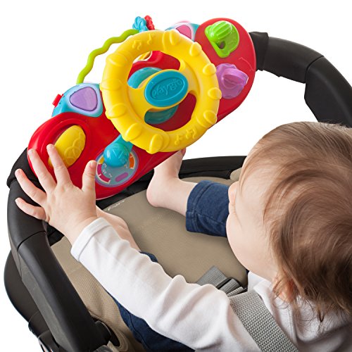 Playgro 0186362 Plüschauto mit Lenkrad, Musik und Lichteffekten, mehrfarbig - 7