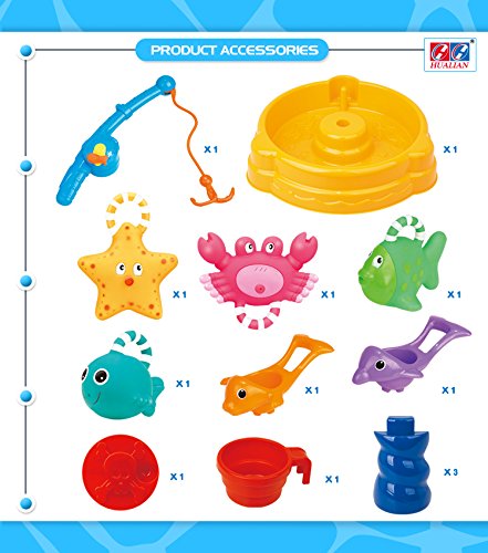 HOMCOM 13pcs Fishing Game Set Kids Baby Children Education Toy Reflex Training Sand and Water Table Beach Toy reviews HOMCOM 13pcs Fishing Game Set Kids Baby Children Education Toy Reflex Training Sand and Water Table Beach Toy