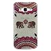 Produktbild TPU+PC Hülle für Samsung Galaxy J3(2016)/J310 IMD Handyhülle Schale Etui Glitzer Stoßdämpfung Cover Rück, Fanryn Umgeben von Diamantkristall Bunte Muster Design Super Dünn Weich Flexibel Handy Hülle Durchsichtig Transparent Etui Cover Protective Shell Soft Schutzhülle Telefon Kasten für Samsung Galaxy J3 2016 SM-J310