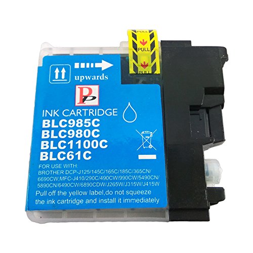 PerfectPrint Kompatibel Tinte Patrone Ersetzen für Brother MFC-J220 J265W J410 DCP-J125 J315W J415W J515W LC-985 (Schwarz/Cyan/Magenta/Gelb, 12-pack) - 3