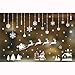 Price comparison product image Christmas Window Stickers, Glass Stickers, Stained Glass Stickers, Window Decoration Stickers,Covermason 2019 Happy New Year Wall Art Removable Home Window Wall Stickers Decal
