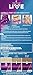 Schwarzkopf Live Ultra Bright or Pastel Colouration, Purple Punk Number 094 - Pack of 3