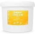 Hexeal Citric Acid 10kg – 10kg Bucket of Food Grade Anhydrous Fine Citric Acid for Bath Bombs, Cleaning, Descaling, Removing Rust & Preserving