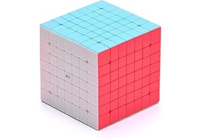 XMDCuber QY Toys QiXing S2 Speed Cube Stickerless 7x7x7,Magic Cube 7x7 Puzzle 67 mm