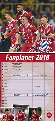 FC Bayern München Fanplaner - Kalender 2018
