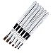 MAKARTT®Detachable UV Gel Brush Set Painting Acrylic Nail Art Design Builder DIY Flat Brush Pen Set