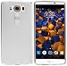 Produktbild mumbi Schutzhülle LG V10 Hülle transparent weiss