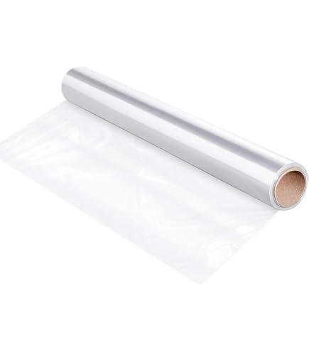 Rouleau De Cellophane Transparent 10m X 54cm - Pour Emballage Cadeaux, Paniers, Fleurs