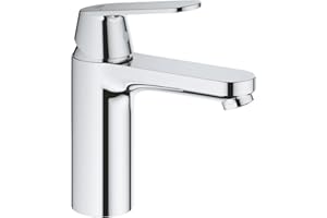 GROHE 23327000 Eurosmart Cosmopolitan Bathroom Tap (Smooth Tap Body and Medium High Spout)
