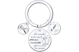 POIUYTRE San Valentino Regalo San Valentino per Lui San Valentino per Lei Regalo Portachiavi Coppia Idee Regalo Coppia Regalo pe Lui/Lei Regali Natale Coppia Regalo per Coppia Regalo Coppia Compleanno
