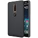 Produktbild Nillkin Frosted Shield - Hülle Superleichtes Schutzgehäuse, Anti-Rutsch-Abdeckung, Anti-Scratch Case + Kostenloses Geschenk Für Nokia 2018 - Schwarz