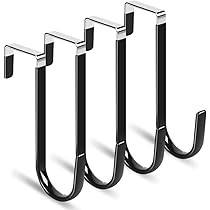 Over Door Hooks Over Door Hangers 2pcs Dipping Plastic Rustproof | Seychelles