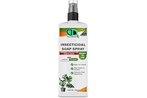 DD Teck 100% Natural Insecticidal Soap Spray – Insecticidal Soap for Plants, Organic & Biodegradable Formula, Kills Aphids, Mites & Thrips, Eco-Friendly & Non-Toxic (50ml Spray)