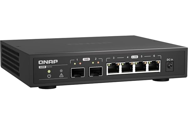 QNAP QSW-2104-2S 2ports 10GbE SFP+ 5port