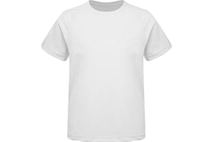 Fldy Kinder Mädchen Sport Tshirt Kurzarm Schnelltrocknendes Laufen Workout Yoga Top Atmungsaktiv Regular Fit