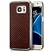 Produktbild Saxonia® Samsung Galaxy S7 Hülle Case Schutzhülle Cover Slim Design in Carbon-Optik Braun