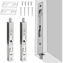 Maniglie A Scomparsa Tonde In Acciaio Inox 304 - 2 Pezzi Per Mobili E Porte Scorrevoli 50x40x12mm