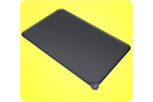 PRECORN Tappetino per ciotola in grigio per cane e gatto in silicone antiscivolo tappetino per cani e gatti impermeabile 48 x 30 cm