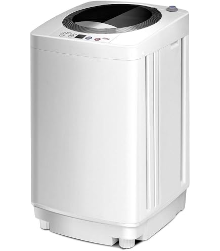 Mini Lavatrice Automatica Da 10 Litri Con Centrifuga - Silenziosa, 4 Programmi, Pompa Inclusa - Perfetta Per Monolocali, Airbnb, Viaggi