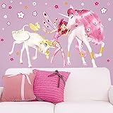 Wandtattoo Mia and Me – Mia Onchao und Lyria Wandtatoo Wandsticker Kinderzimmer Mädchen Einhörner, Größe: 50cm x 75cm - 3