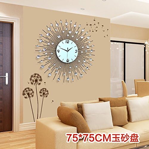 Quietness @ Modern Colorful Creative Silent Non-ticking Wall Clock Continental /26 glow-in-the-sand disk inch/75cm