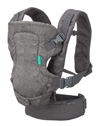 Infantino Flip Advanced 4-en-1 Convertible Carrier, Light Grey