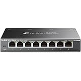 TP-Link TL-SG608E Easy Smart Managed Switch Ethernet 8 Porte RJ45 Gigabit, Facile Intelligente, Gestione Intelligente, Caratt