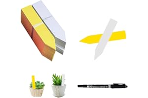 Meijunter 200pcs Étiquettes de Plantes Étiquettes de Jardinage Étiquettes de Jardin Étiquettes de Plantes en Pot Convient pour Légumes Graines Fleurs Jeunes Plants