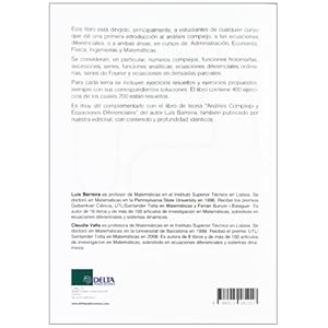 Ejercicios de análisis complejo y ecuaciones diferenciales
