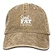 Produktbild Hoswee Baseballmütze Hüte Kappe Sweat is Fat Crying Plain Adjustable Cowboy Cap Denim Hat for Women and Men