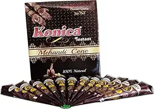 Konica Mehandi Cone (Pack of 12 pieces)