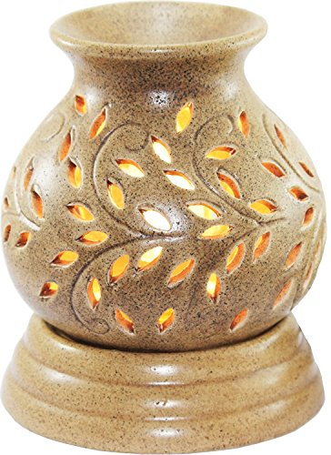 Brahmz Aroma Oil Burner - Electric Ancient Pot - Mustard RS.977 (76.00% Off) - Amazon