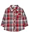 Orange Check Shirt Orange 3-4Y RS.423.00